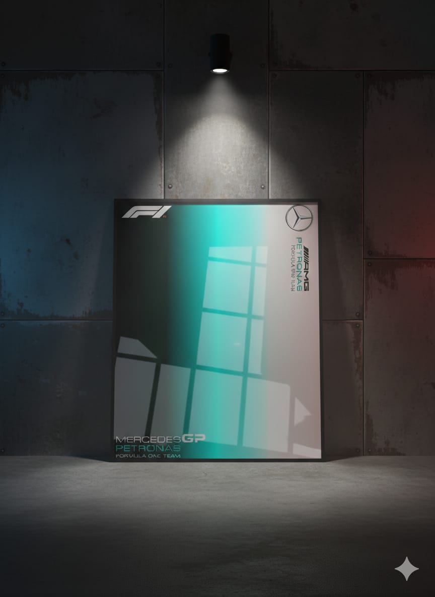 Mercedes lego poster
